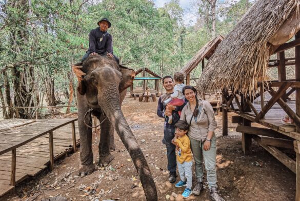 Cambogia con bambini