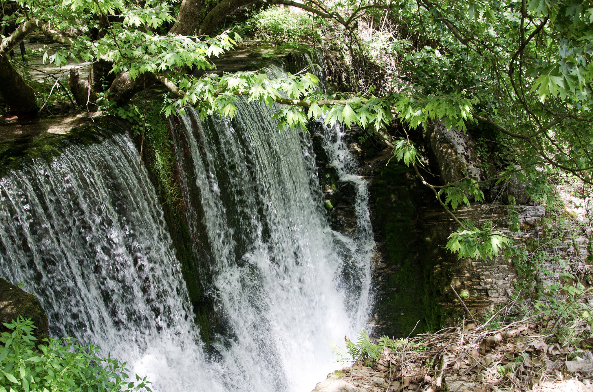 Cascate di Klifki natura allo stato puro Epiro Tzoumkera