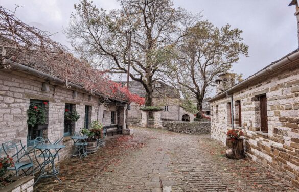 Villaggio di Papigo Zagori Epiro, dove andare in Grecia in autunno