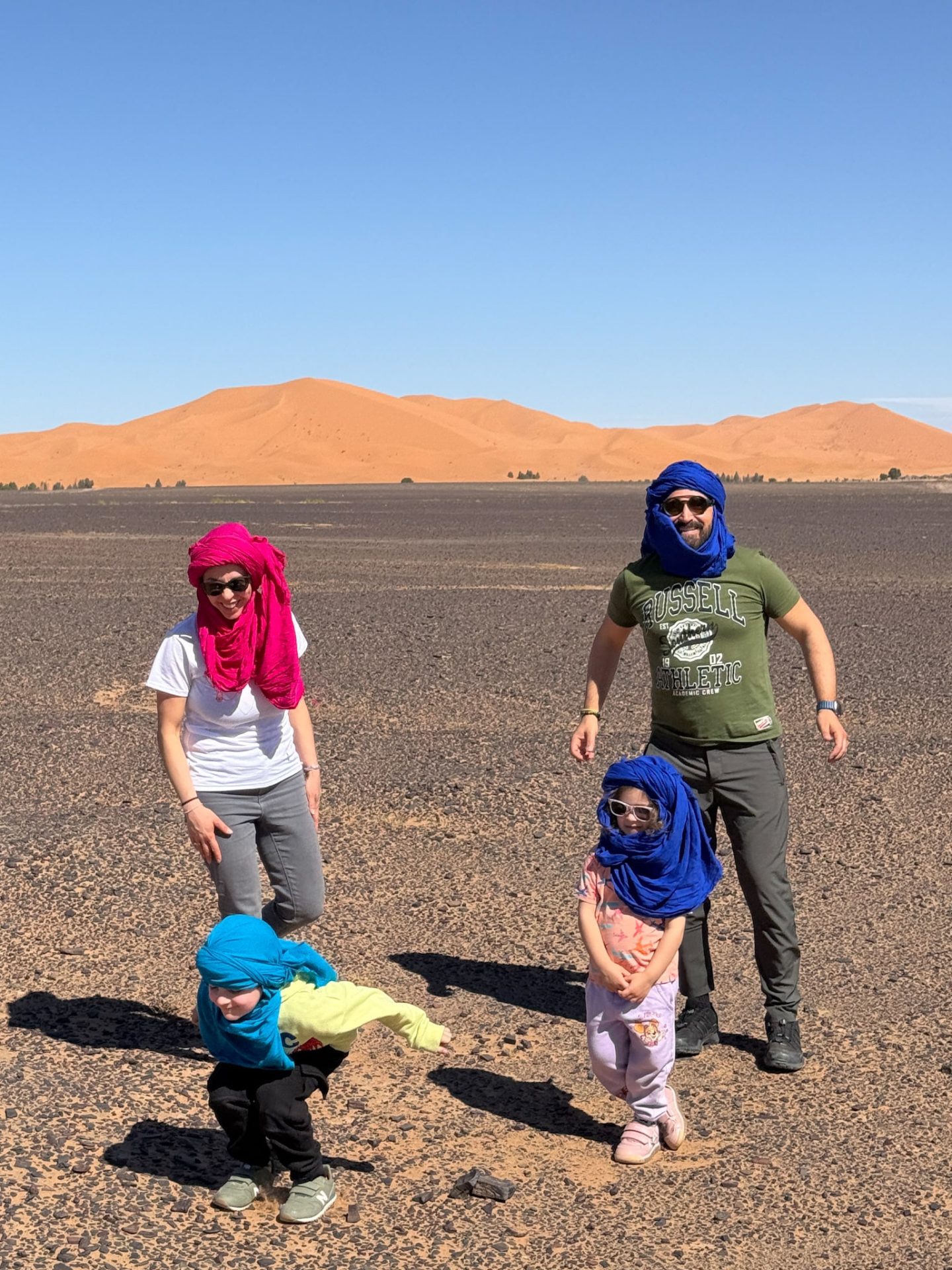 Come vestirsi nel deserto del Marocco